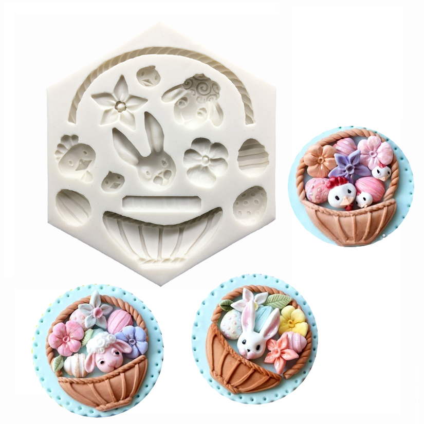 Bunny Cake Mold - Thỏ Phục Sinh Khuôn Silicon Làm