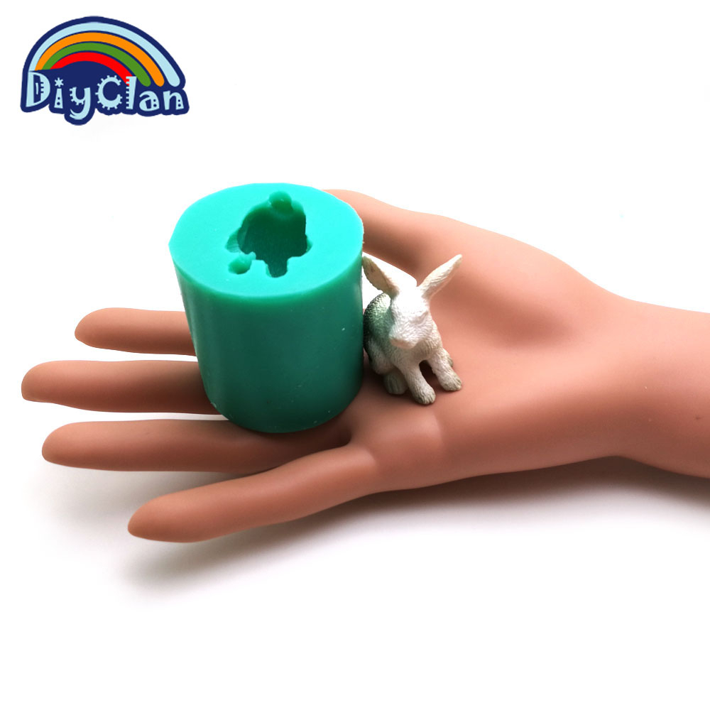 3D Mô Phỏng Thỏ Khuôn Silicon  - đánh giá và giá Bunny Cake Mold