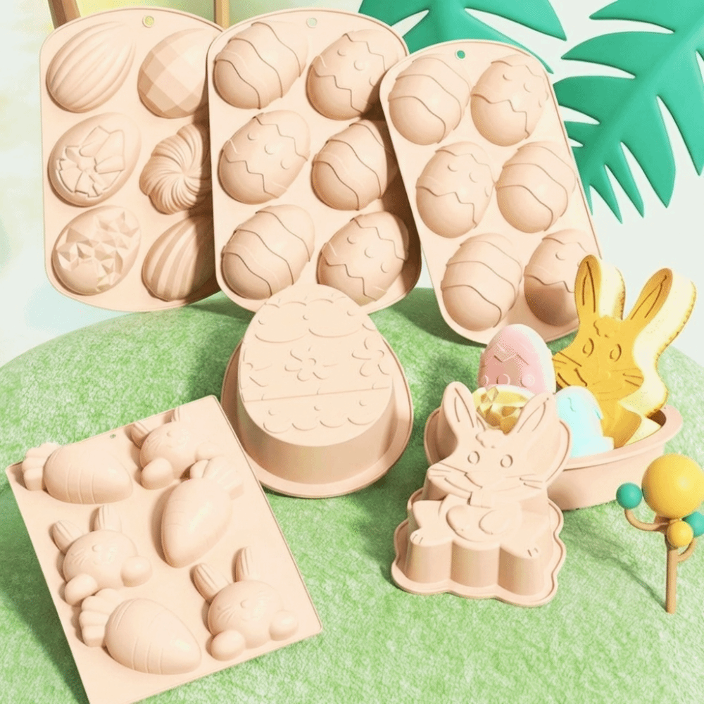 Heat-Resistant Easter Egg Bunn - đánh giá và giá Bunny Cake Mold