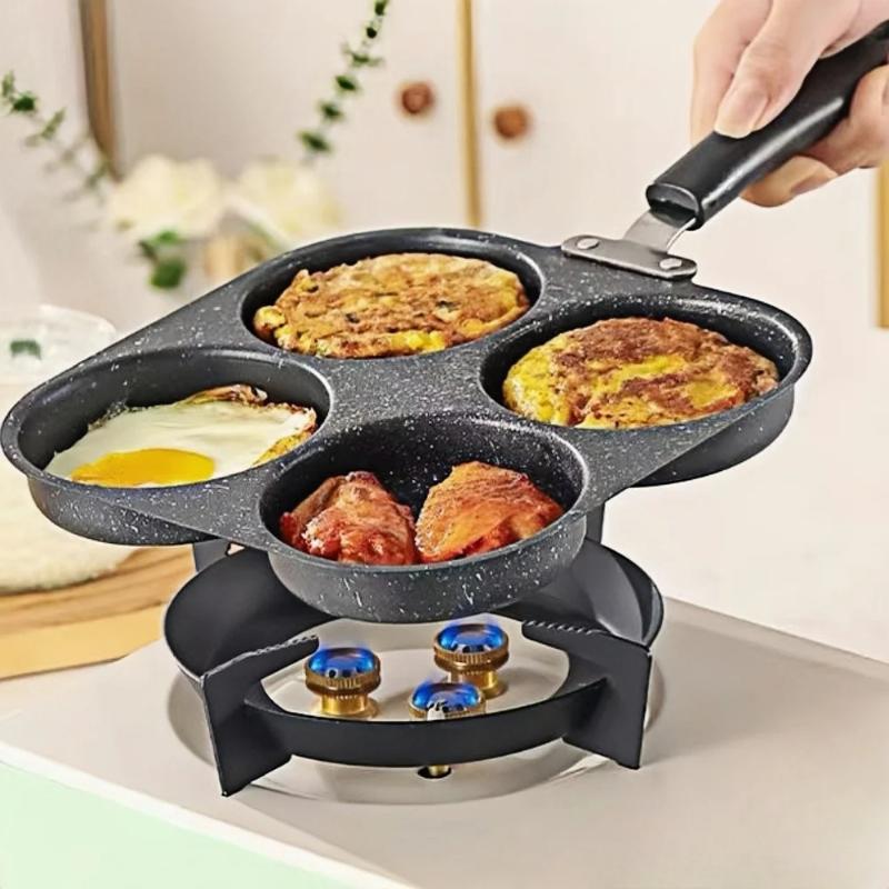 Non‑Stick Multi‑Hole Egg Burge - đánh giá và giá Mini Pancake Griddle