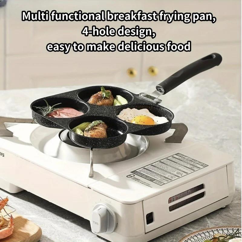 Non‑Stick Multi‑Hole Egg Burge - đánh giá và giá Mini Pancake Griddle