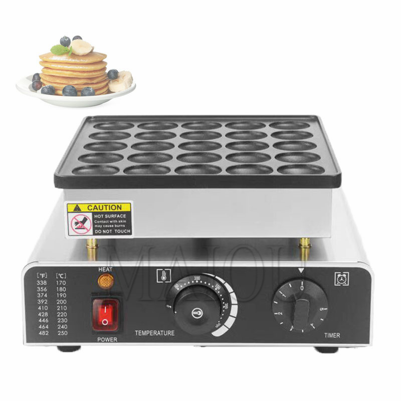 25 Holes  Pancake Machine 900W - đánh giá và giá Mini Pancake Griddle