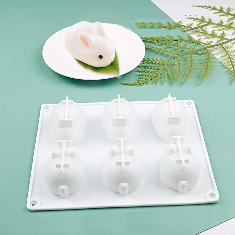 Silicone Rabbit Mold Fondant B - đánh giá và giá Bunny Cake Mold