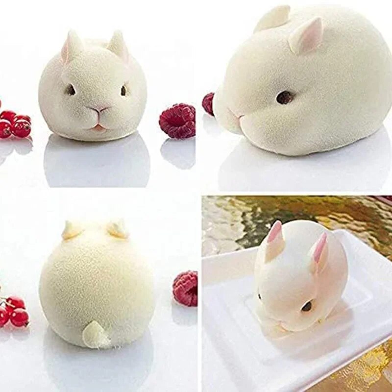 Silicone Rabbit Mold Fondant B - đánh giá và giá Bunny Cake Mold