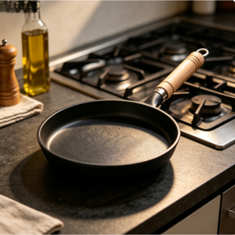 26cm Uncoated Cast Iron Skille - đánh giá và giá Cast Iron Corn