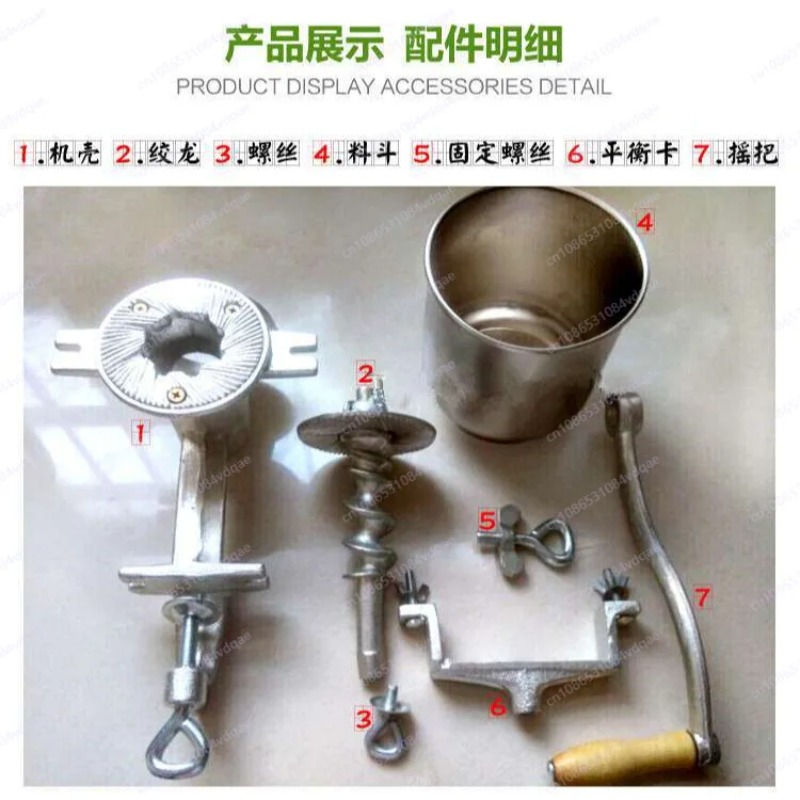 Hand Grinder Household Coffee  - đánh giá và giá Cast Iron Corn