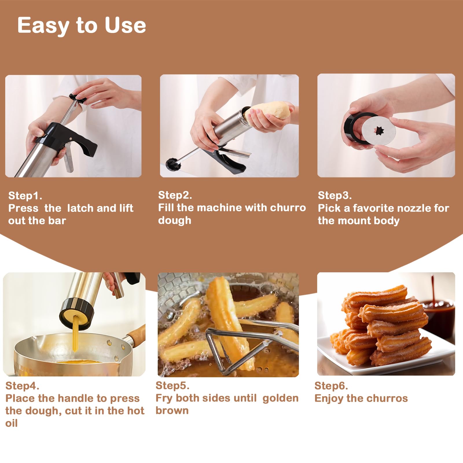 Traditional Churro Maker Machi - đánh giá và giá Churros Maker Gun