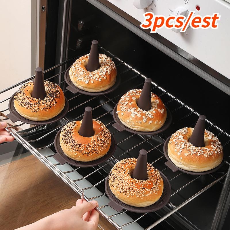 3Pcs/Set Donut Silicone Baking - đánh giá và giá Donut Mold Silicone