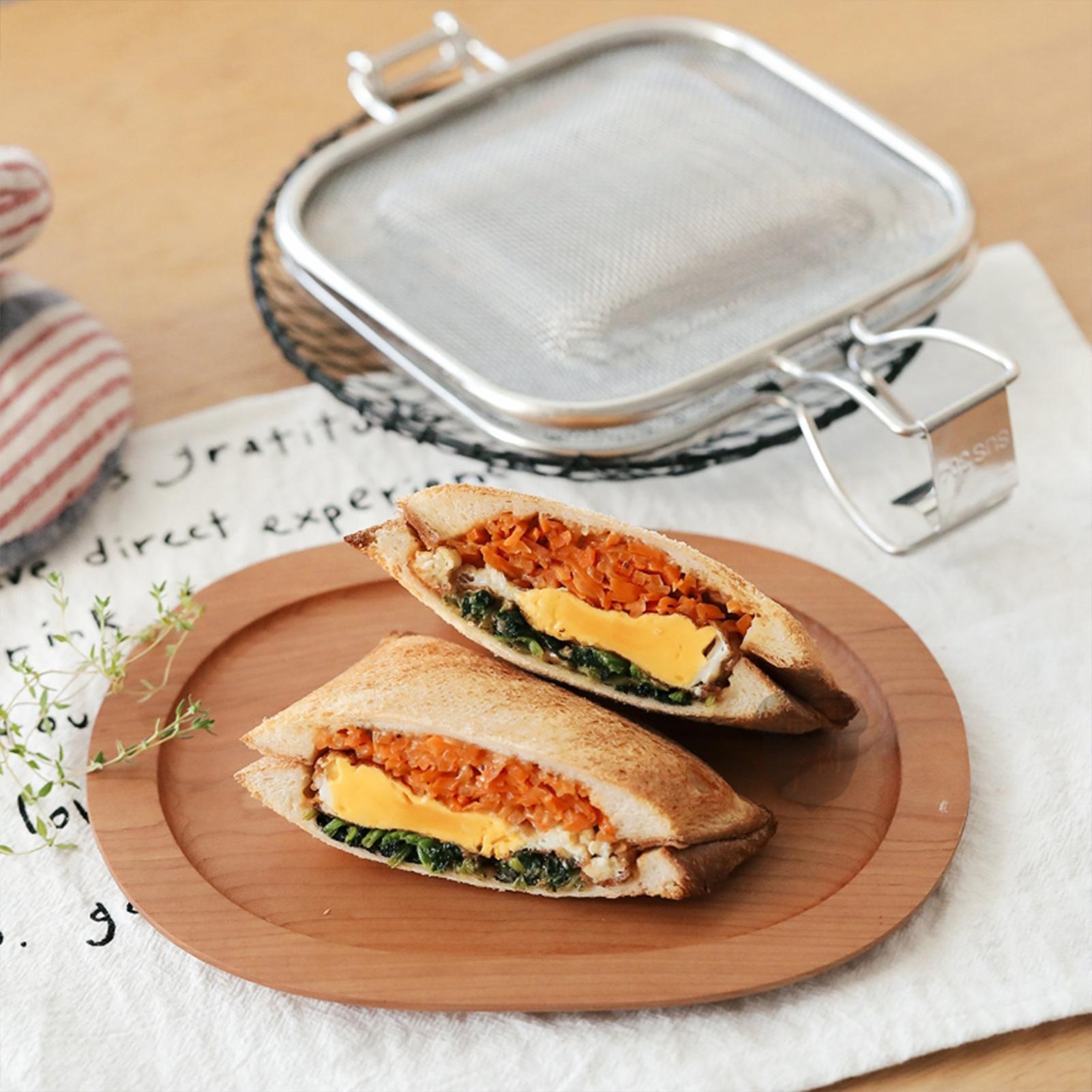 Stainless Steel Sandwich Press - đánh giá và giá Hot Dog Press