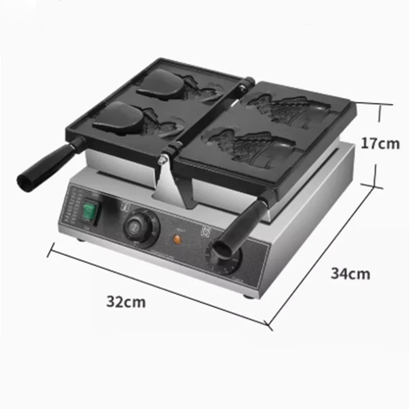 Commercial Electric 2pcs Open  - đánh giá và giá Waffle Cone Maker