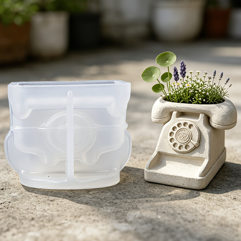 3D Vintage Rotary Telephone Su - đánh giá và giá Potsticker Mold