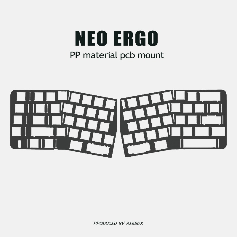 Neo Ergo Keyboard Positioning  - đánh giá và giá Crepe Pan Carbon