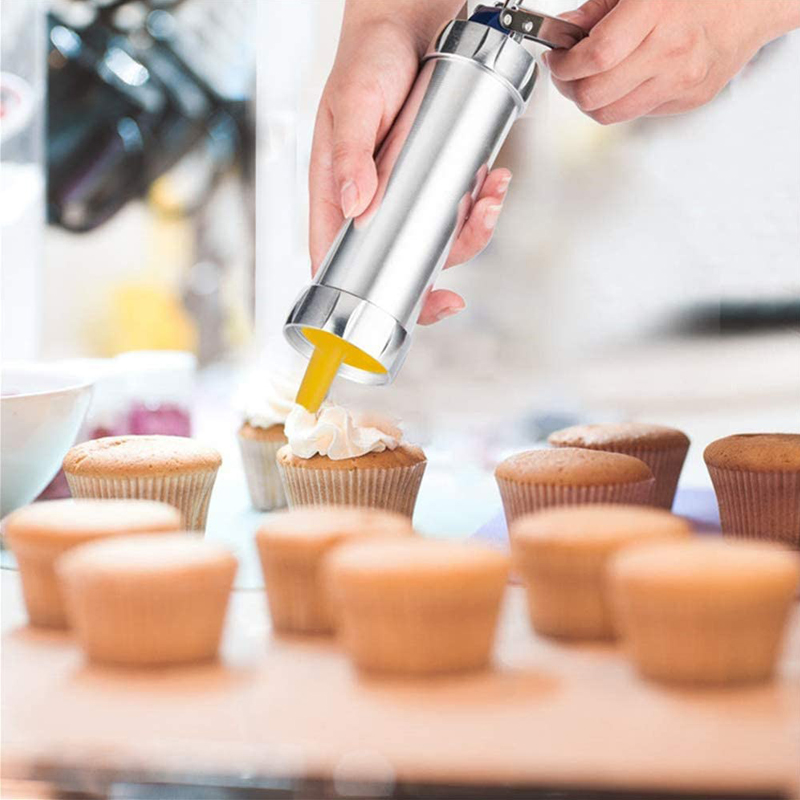 Cookie Press Gun and Icing Set - đánh giá và giá Churros Maker Gun