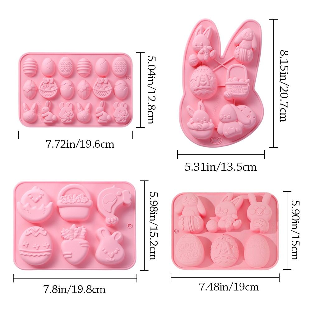 DIY Egg Shaped Easter Egg Mold - đánh giá và giá Bunny Cake Mold