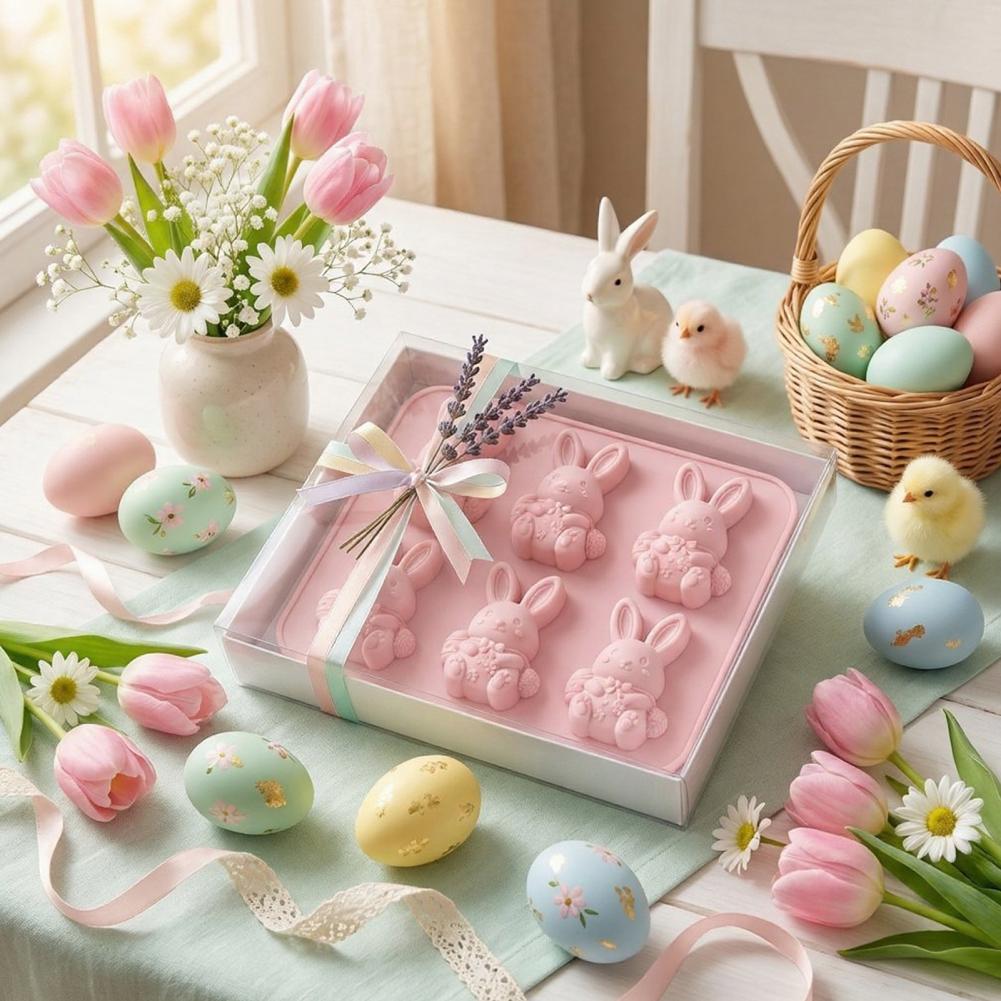 Easter Ice Tray Mold Easter Bu - đánh giá và giá Bunny Cake Mold