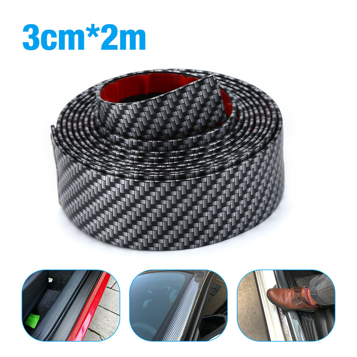 2M Xe Ô Tô Chống Xước Gắn Cửa  - đánh giá và giá Crepe Pan Carbon