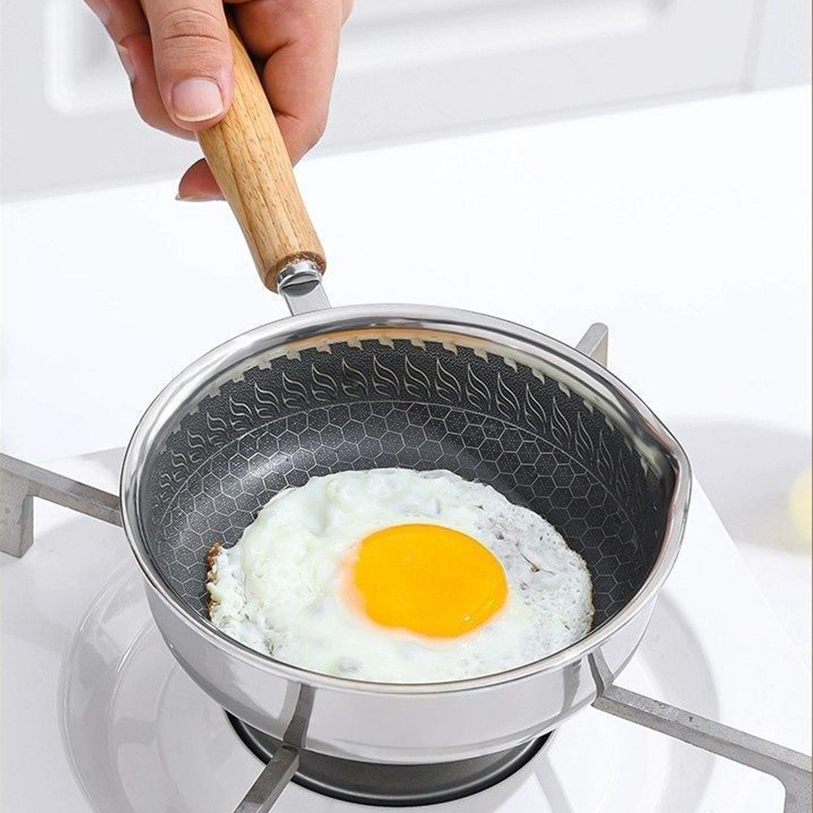 Nonstick Mini Frying Pan Woode - đánh giá và giá Egg Waffle Pan