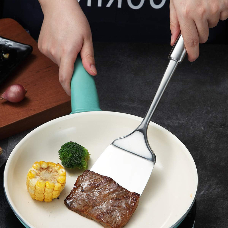 Stainless Steel Turner Long Ha - đánh giá và giá Okonomiyaki Spatula