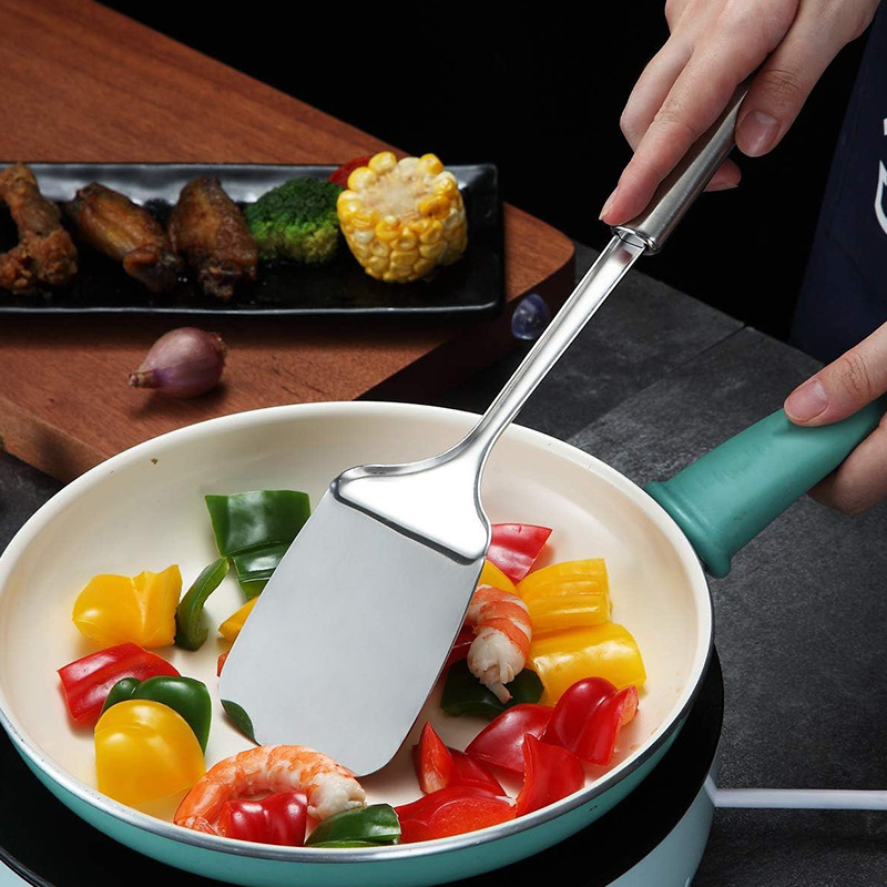 Stainless Steel Turner Long Ha - đánh giá và giá Okonomiyaki Spatula