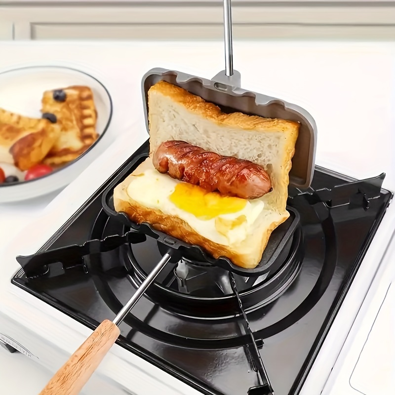 1pcs Breakfast Sandwich Maker  - đánh giá và giá Hot Dog Press