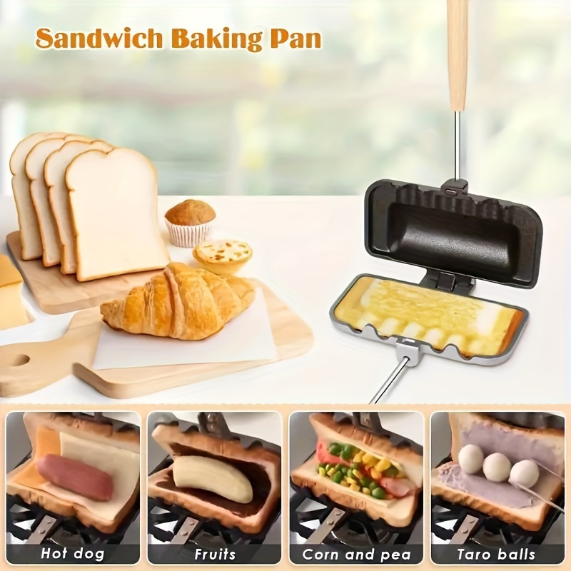 1pcs Breakfast Sandwich Maker  - đánh giá và giá Hot Dog Press