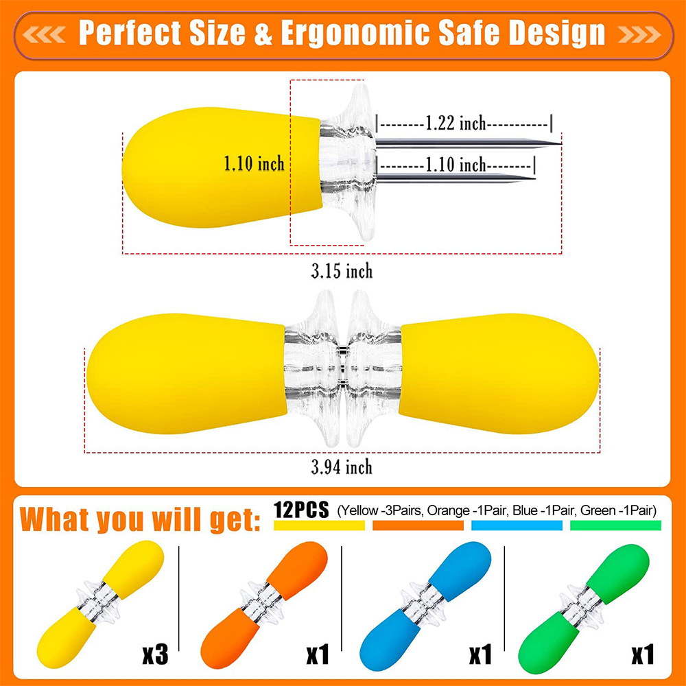 LMETJMA 12pcs/set Corn Holders - đánh giá và giá Corn Dog Stick