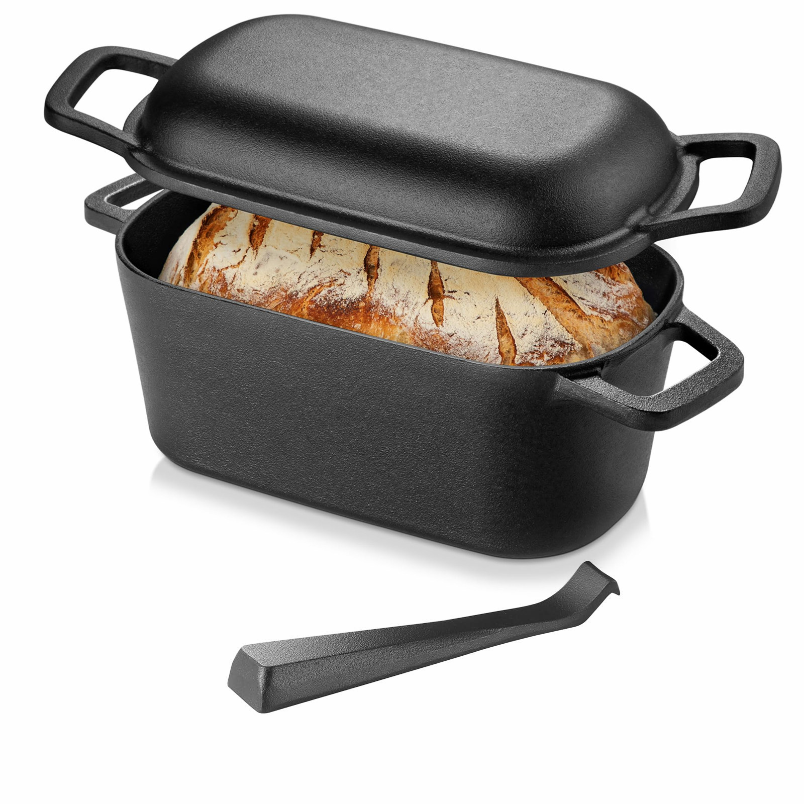 Dutch Oven For Bread Baking So - đánh giá và giá Cast Iron Corn