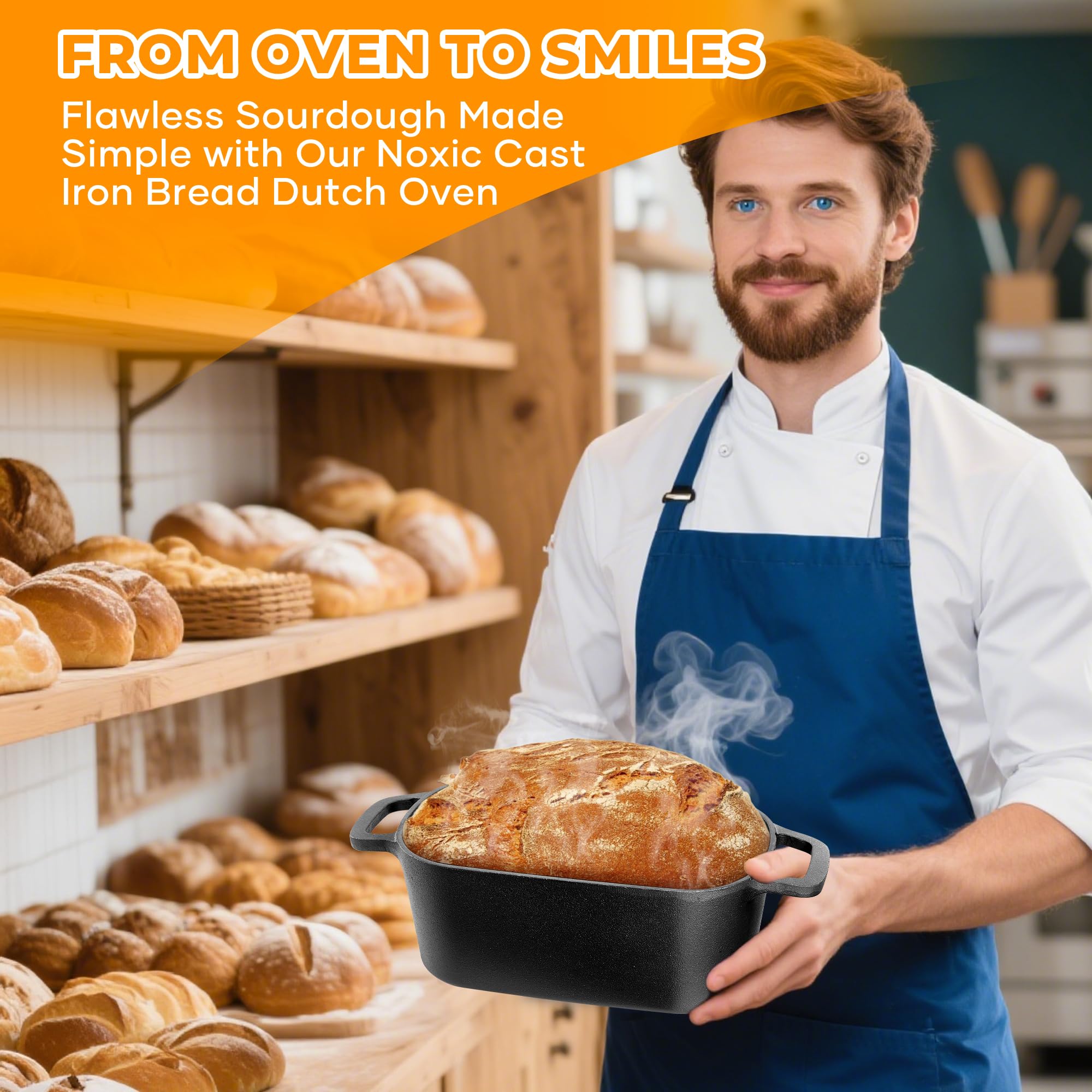 Dutch Oven For Bread Baking So - đánh giá và giá Cast Iron Corn