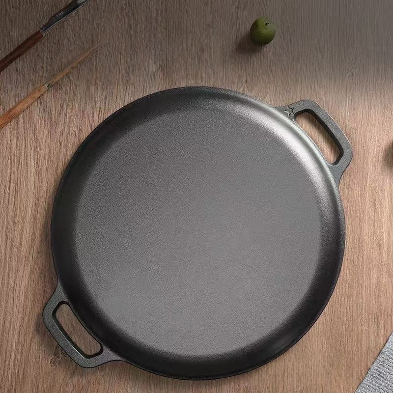 JUSTINLAU Double-Ear Frying Pa - đánh giá và giá Cast Iron Corn