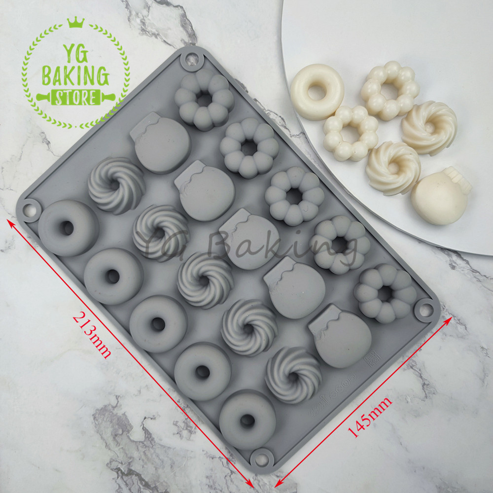Dorica 3D Mini Tặng Sawalin Cu - đánh giá và giá Donut Mold Silicone