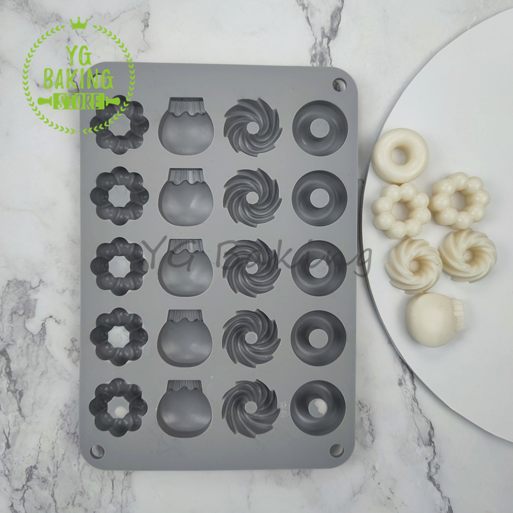 Dorica 3D Mini Tặng Sawalin Cu - đánh giá và giá Donut Mold Silicone