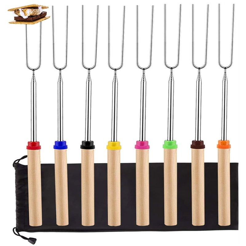 8Pcs Barbecue Skewers Stainles - đánh giá và giá Hot Dog Press