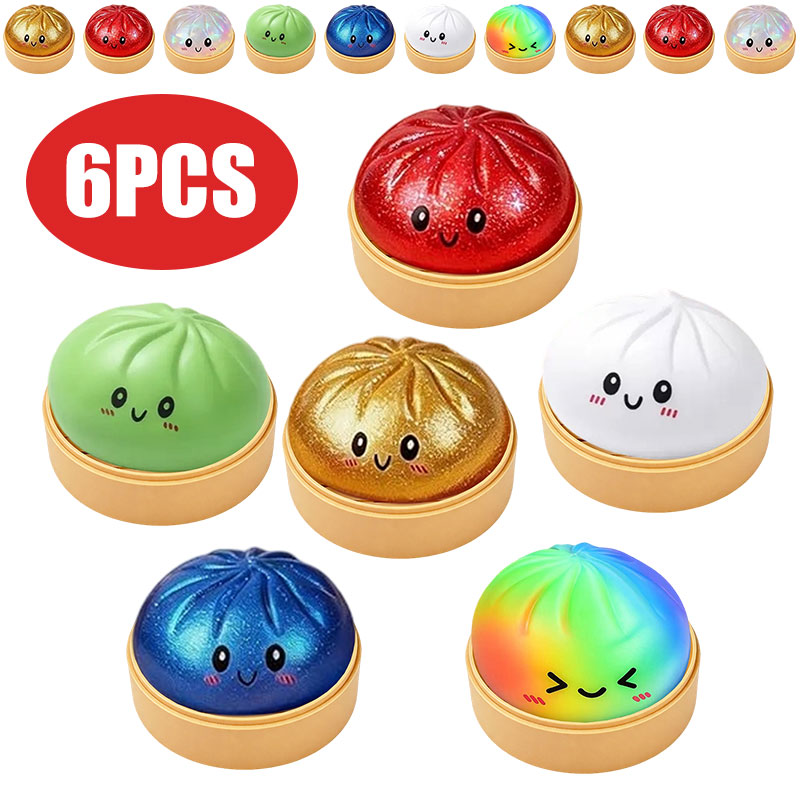 Bao Bun Squishy Toy with Bambo - đánh giá và giá Bao Steamer Bamboo