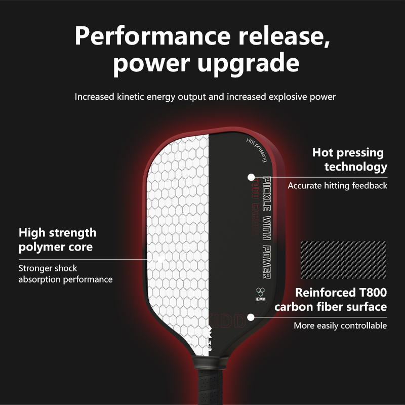 T800 Carbon Fiber Pickleball P - đánh giá và giá Crepe Pan Carbon