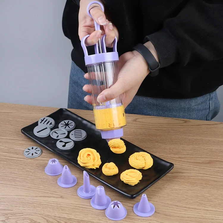 Tự Làm Bằng Tay Bánh Cookie Pr - đánh giá và giá Churros Maker Gun