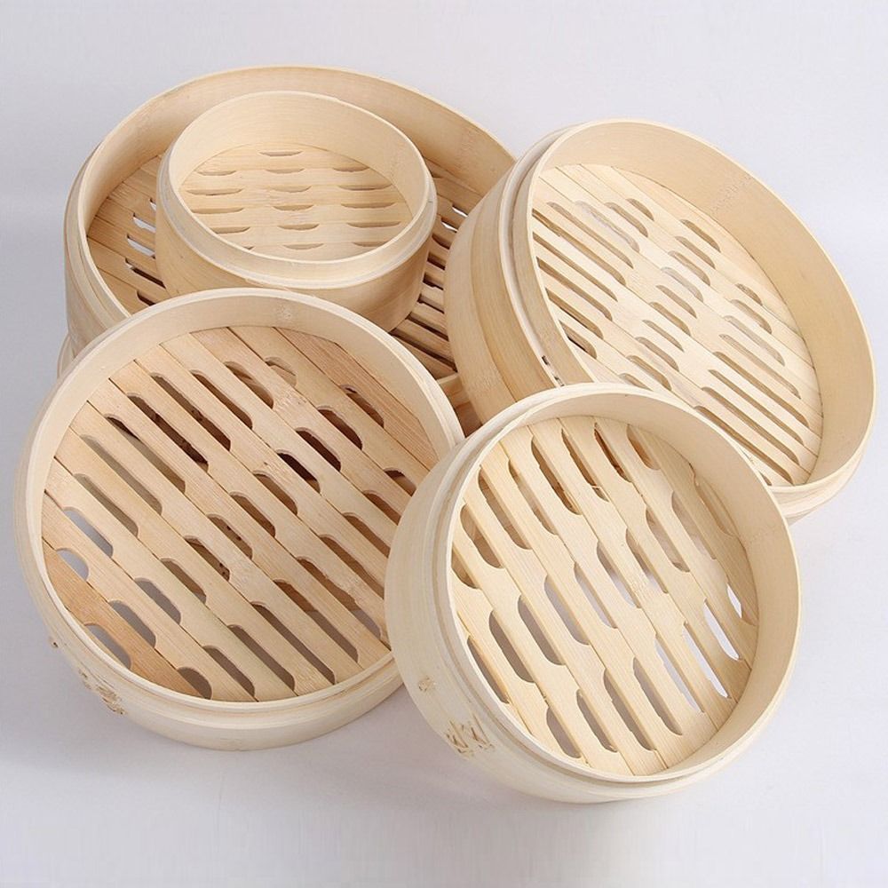Chinese Steamer Basket Bamboo  - đánh giá và giá Bao Steamer Bamboo