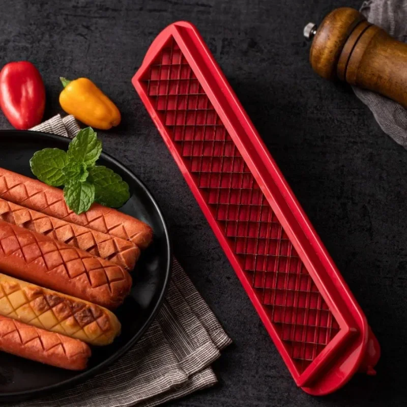 Hot Dog Slicer Criss Cross Dur - đánh giá và giá Hot Dog Press