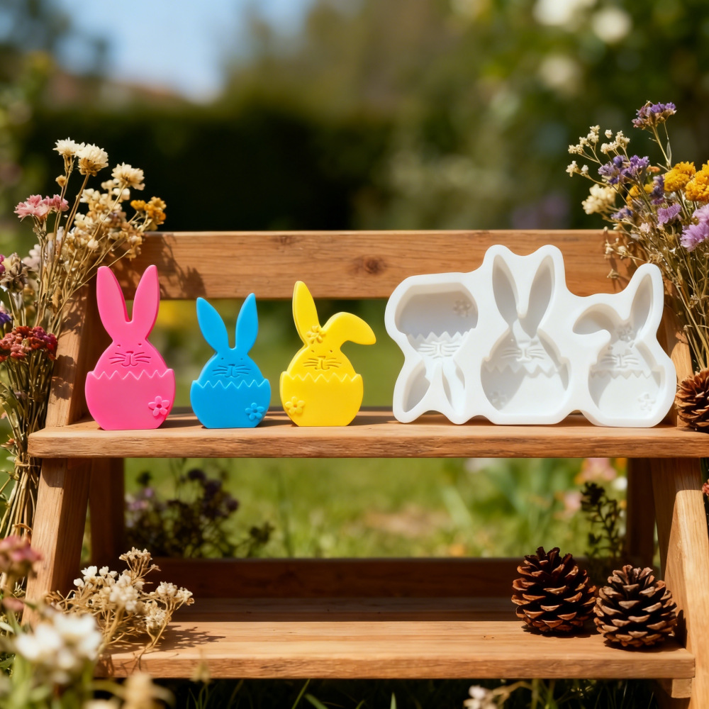 DIY Easter Decoration Resin Bu - đánh giá và giá Bunny Cake Mold