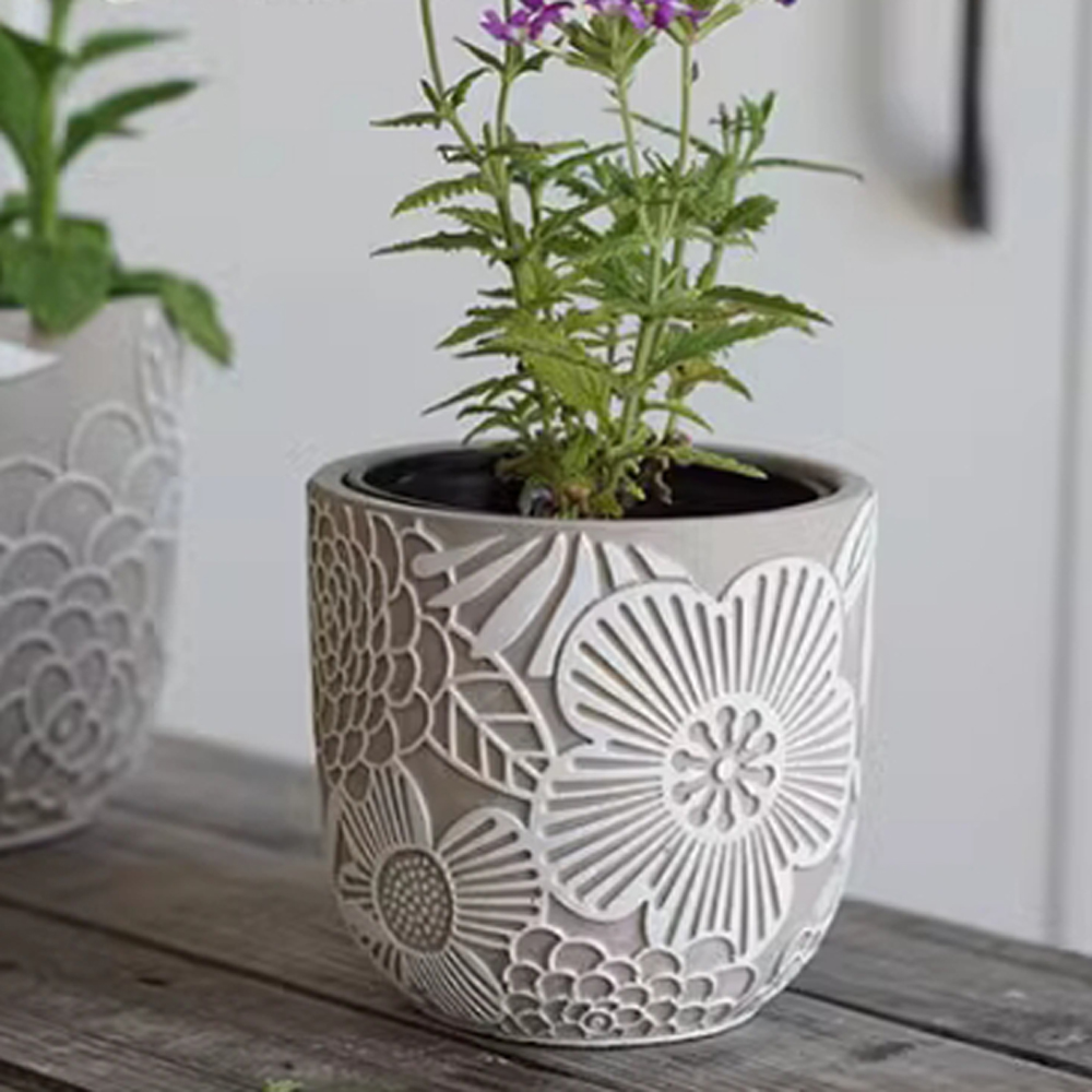 Concrete European Plant Pot Si - đánh giá và giá Potsticker Mold