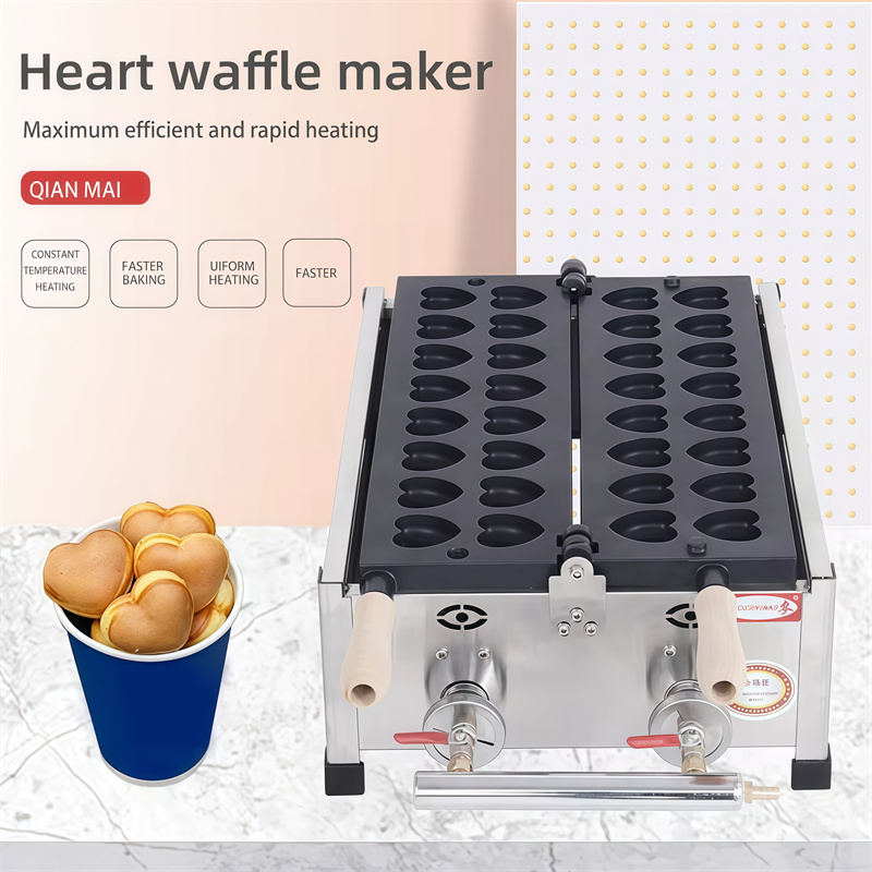 Mini Gas Heart Shape Waffle Ma - đánh giá và giá Mini Pancake Griddle
