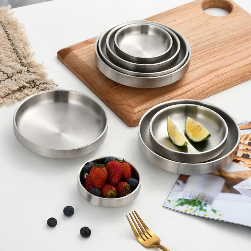 Flat Bottomed Stainless Steel  - đánh giá và giá Dim Sum Basket