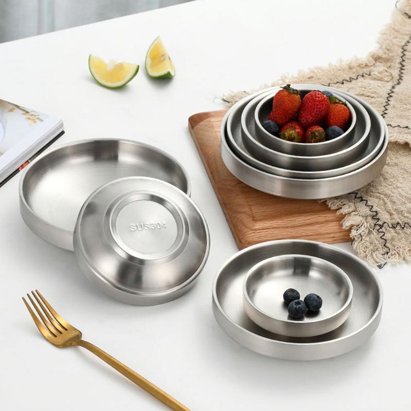 Flat Bottomed Stainless Steel  - đánh giá và giá Dim Sum Basket