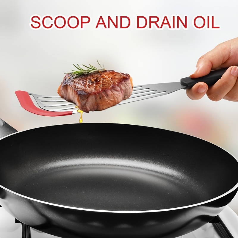 Stainless steel silicone spatu - đánh giá và giá Okonomiyaki Spatula