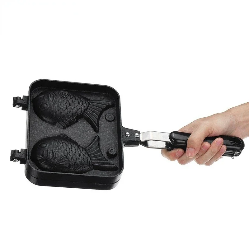 Nhà Bếp Nhật Bản Taiyaki Cá Đô - đánh giá và giá Egg Waffle Pan
