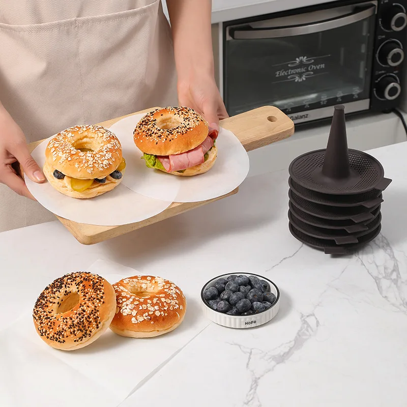 6Pcs Bagel Tools Silicone Mold - đánh giá và giá Donut Mold Silicone
