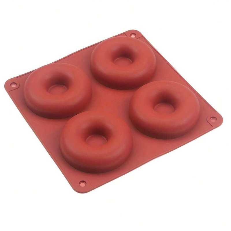 1PC 4 Holes Donut Silicone Mol - đánh giá và giá Donut Mold Silicone