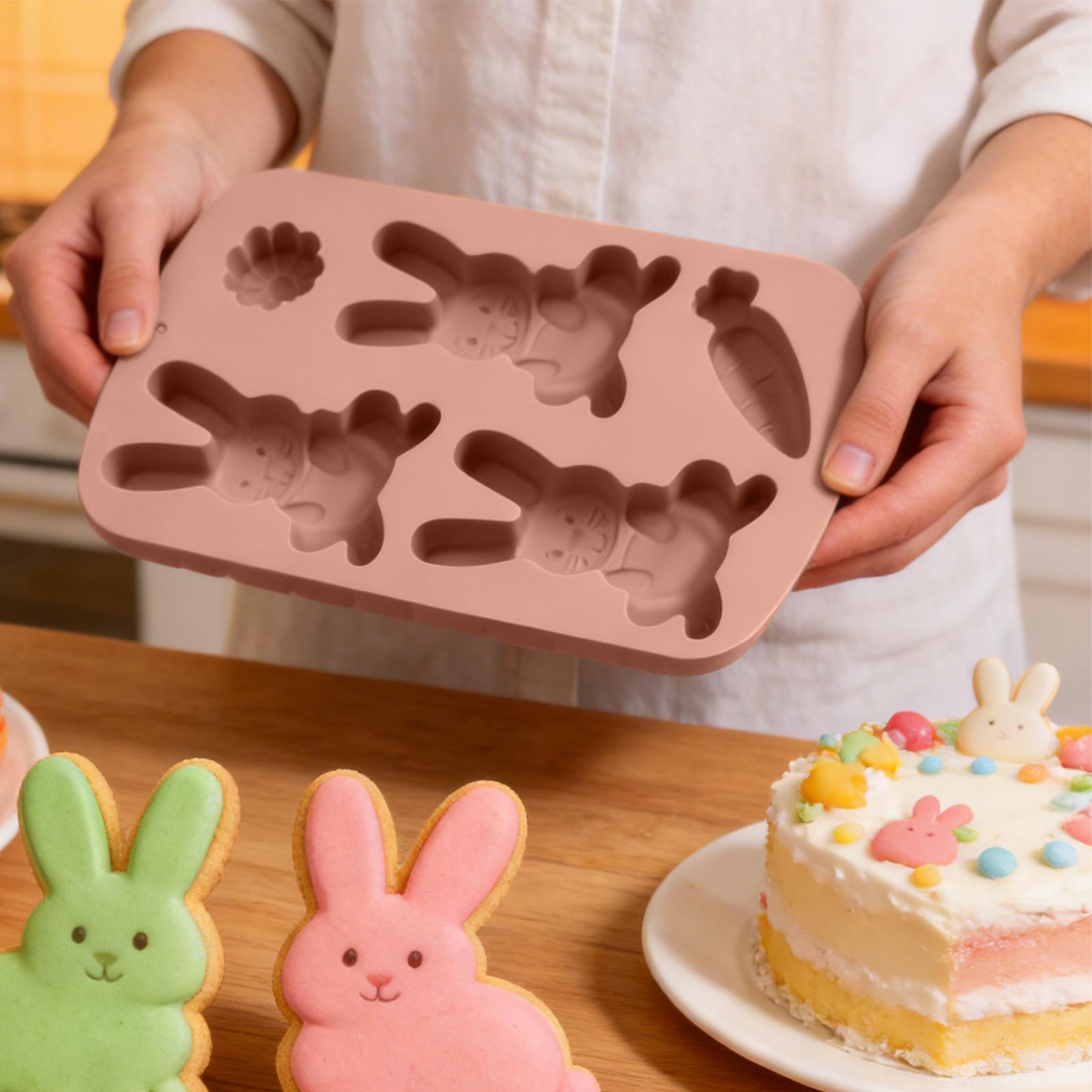 Easter Bunny Baking Mold Non S - đánh giá và giá Bunny Cake Mold