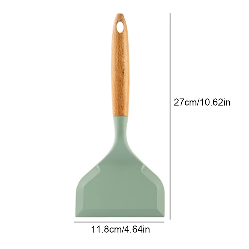 2Pcs Silicone Spatula Wide Mou - đánh giá và giá Okonomiyaki Spatula